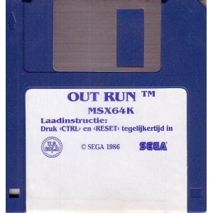 Out Run (1988, MSX, SEGA)