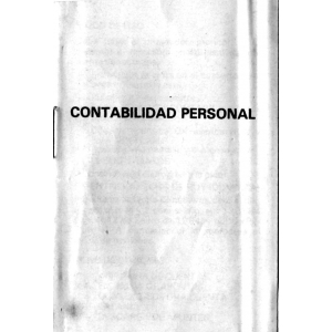 Contabilidad Personal (1984, MSX, Indescomp)