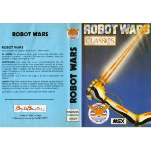 Robot Wars (1986, MSX, The Bytebusters)
