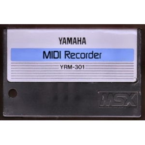 MIDI Recorder (1985, MSX, YAMAHA)