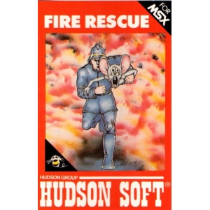 Fire Rescue (1984, MSX, Hudson Soft)