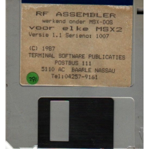 RF Assembler (1987, MSX2, Terminal Software Publicaties)