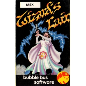 Wizard's Lair (1986, MSX, Bubble Bus)