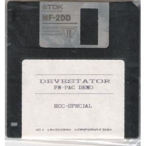 Devestator FM-PAC Demo (1990, MSX2, The Unicorn Corporation)