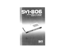 Spectravideo (SVI) - SVI-806