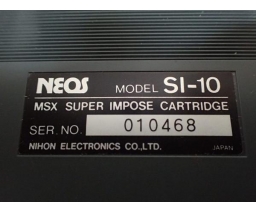 Nippon Electronics (NEOS) - SI-10