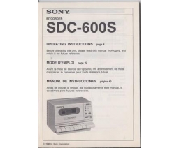 Sony - SDC-600S