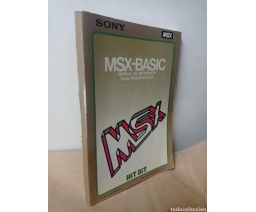 MSX-BASIC Manual de referencia para programmación - Sony