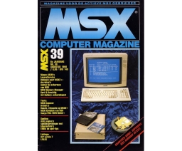 MSX Computer Magazine 39 - MBI Publications