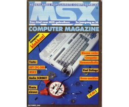 MSX Computer Magazine 10 - MBI Publications