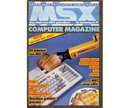 MSX Computer Magazine 11 - MBI Publications