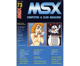 MSX Computer and Club Magazine 73 - Aktu Publications