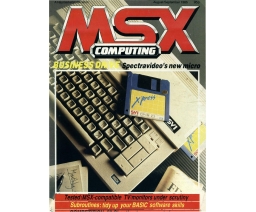 MSX Computing 1985-08/09 - Haymarket Publishing