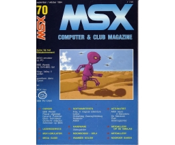 MSX Computer and Club Magazine 70 - Aktu Publications