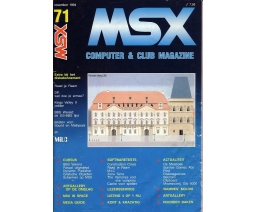 MSX Computer and Club Magazine 71 - Aktu Publications