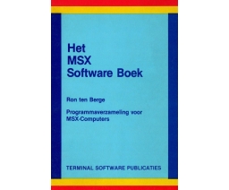 Het MSX Softwareboek - Terminal Software Publicaties