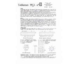 Tablettes MSX 8 - Aimé Six
