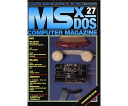 MSX-DOS Computer Magazine 27 - MBI Publications