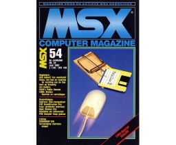 MSX Computer Magazine 54 - MBI Publications