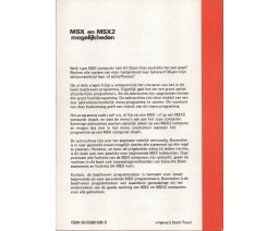 MSX en MSX2 mogelijkheden - Stark-Texel