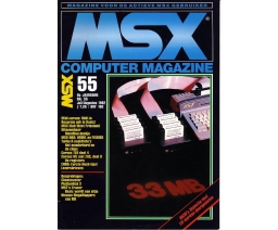 MSX Computer Magazine 55 - MBI Publications