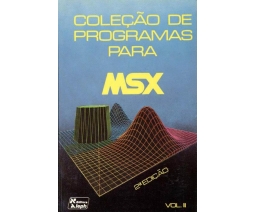 Coleção de Programas para MSX - vol. 2 - Editora Aleph
