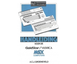 Handleiding voor de GoldStar Yashica MSX Computers - AVT