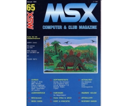 MSX Computer and Club Magazine 65 - Aktu Publications
