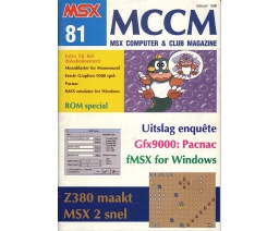 MSX Computer and Club Magazine 81 - Aktu Publications