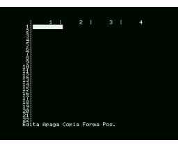 MSX-PLAN (1986, MSX, Microsoft)