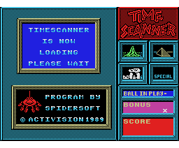 Time Scanner (1989, MSX, Activision)