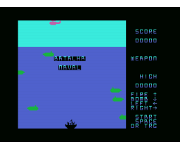 Marine Battle (1983, MSX, ASCII Corporation)