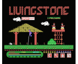 Livingstone, I Presume? (1986, MSX, Opera Soft)