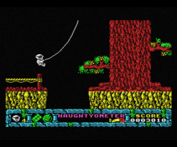 Jack the Nipper In Coconut Capers (1987, MSX, Gremlin Graphics)