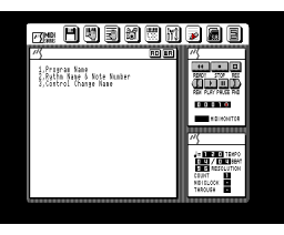 MIDI Saurus (1990, MSX2, Co-Deuz Computer)