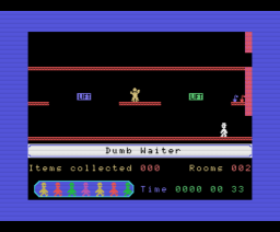 Jet Set Willy II (1985, MSX, Software Projects)