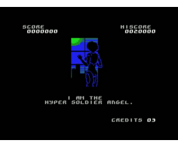 Hyper Soldier Angel (2010, MSX, RELEVO)