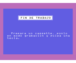 Agenda Personal (1985, MSX, Ace Software S.A., J. Sánchez Armas)