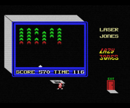 Lazy Jones (1985, MSX, Terminal Software)