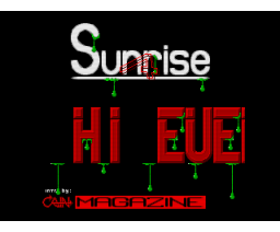 Sunrise Magazine 04 (1992, MSX2, Sunrise)