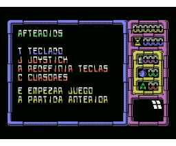 Afteroids (1988, MSX, Made in Spain)