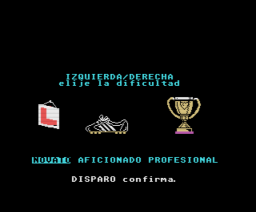 Emilio Butragueño Fútbol II (1989, MSX, Ocean)