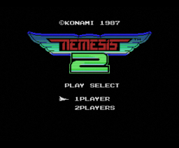 Nemesis 2 (1987, MSX, Konami)