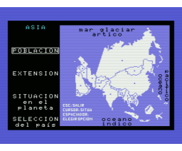 Geografia Universal 2 (Asia/América) (1986, MSX, DAI)