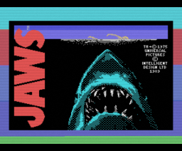 Jaws (1989, MSX, Intelligent Design)