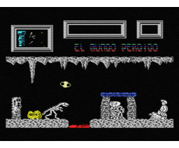 El Mundo Perdido (1988, MSX, Topo Soft)