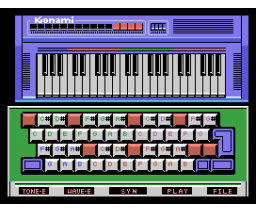 Konami's Synthesizer (1986, MSX, Konami)