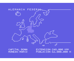 Banderas de Europa (1984, MSX, Ace Software S.A.)