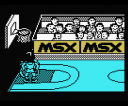 Fernando Martí­n Basket Master Executive Version (1987, MSX, Dinamic)