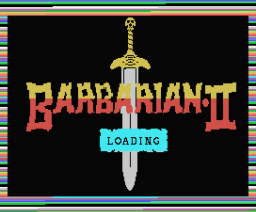 Barbarian II - The Dungeon of Drax (1988, MSX, Palace Software)